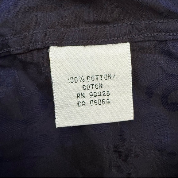 Men’s Bugatchi Patterned Long Sleeve Button Down Dress Shirt Classic Fit - Picture 12 of 16